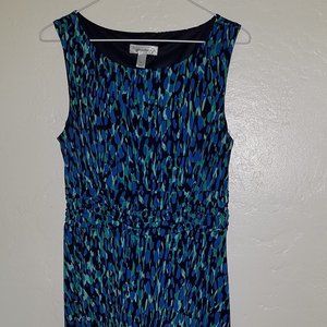 Dress Barn Turquoise Teal Blue  Sleeveless pullover